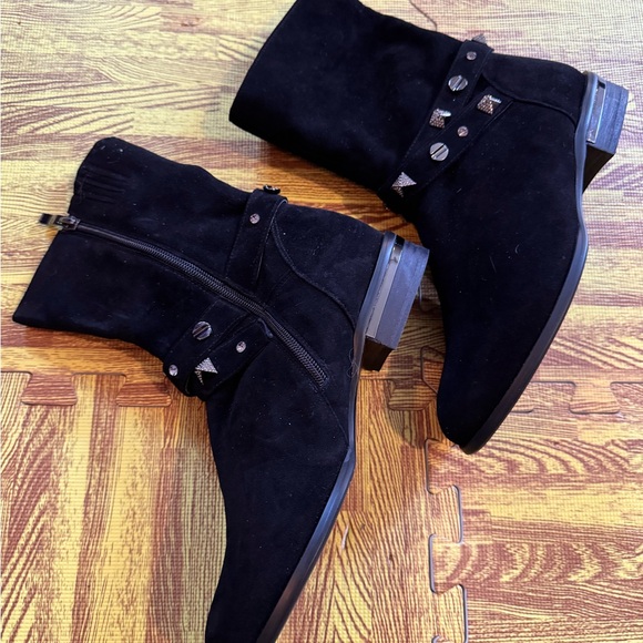 Passaggi Black suede boots - Picture 4 of 9